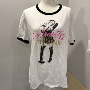 Carrie Underwood Shirt Womens Large Cry Pretty Tour 360 White